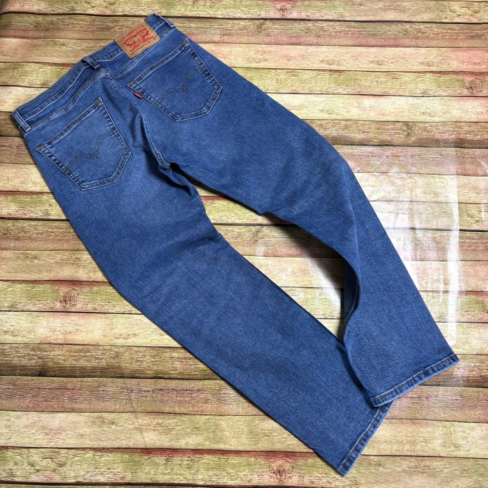 Levi's 506 Straight Leg Jeans 31x30 Skatercore Indie Grunge Medium Wash Normcore